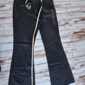 American Eagle Outfitters Black Flare Jeans